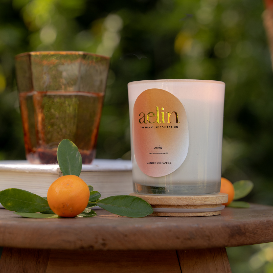 Luxury Scented Candle | Savia